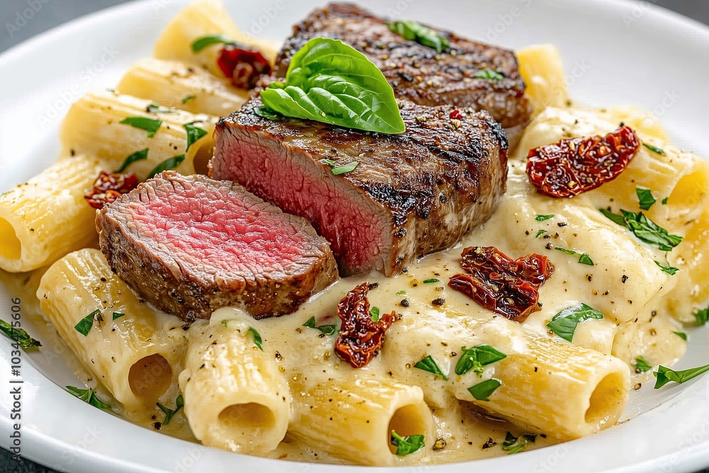 Delicious Air Fryer Steaks and Creamy Pasta for a Satisfying Italian Meal at Home Delicious Air Fryer Steaks and Creamy Pasta for a Satisfying Italian Meal at Home