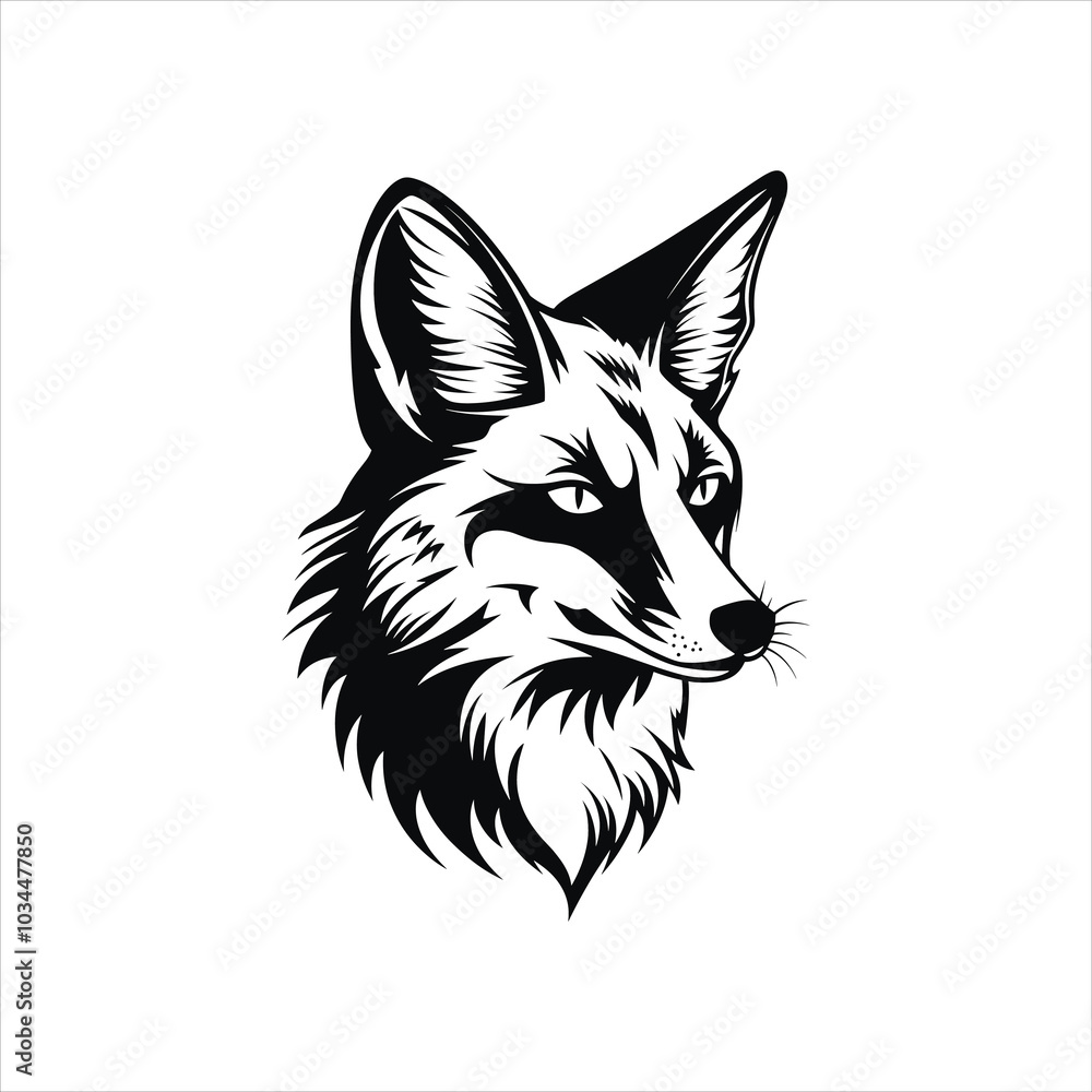 Obraz premium fox vector