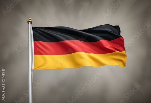 The flag of Germany  photo