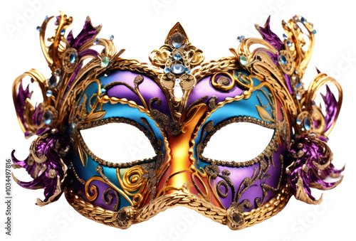 PNG Mardi gras carnival mask jewelry.