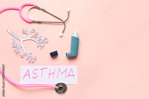Composition with inhaler, p...