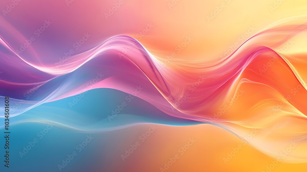 The abstract wave is made in a frame style in a bright gradient color. The abstract wave is made in a frame style in a bright gradient color.