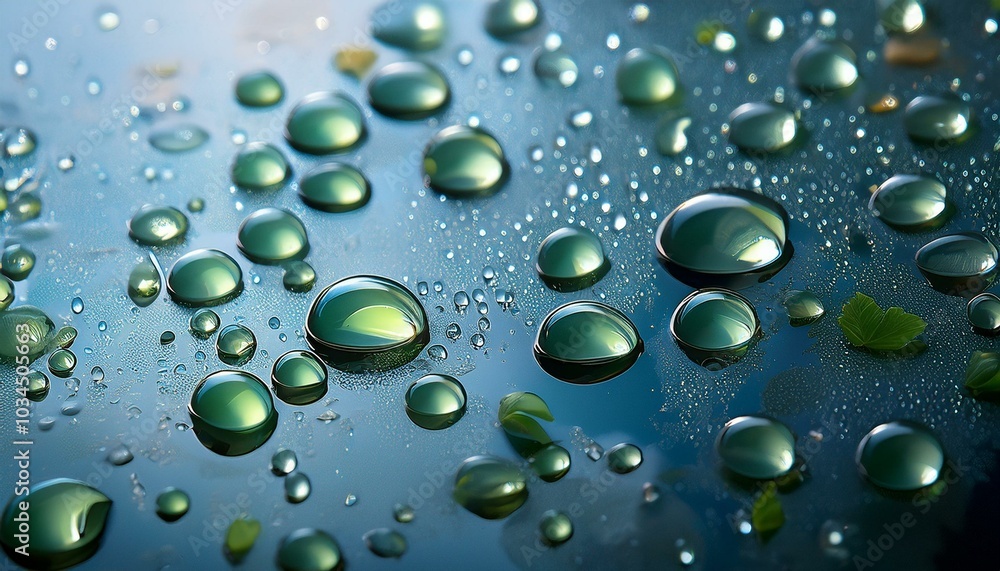 drops of water drops of water