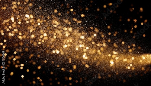 gold glitter sparkles black background christmas background