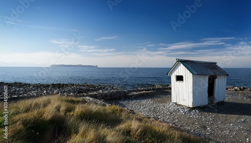 remains of a fisherman s shelter