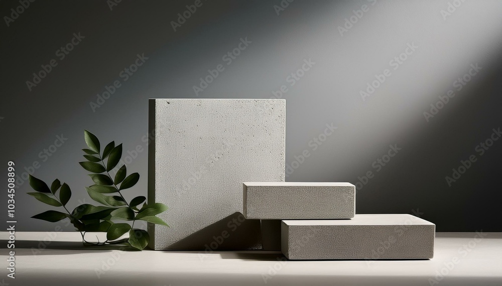 custom made wallpaper toronto digitalslabs of concrete minimalist mockup for podium display