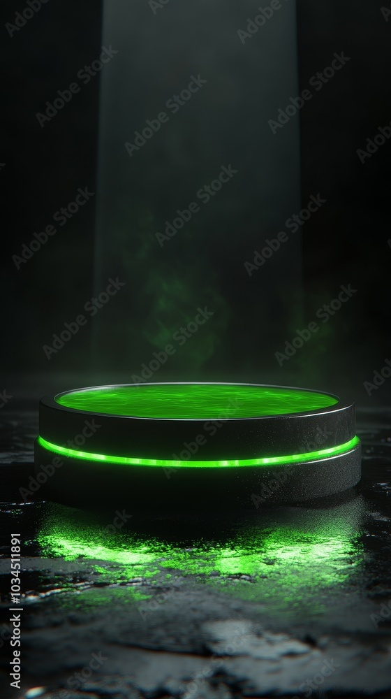 Eerie green glow a captivating halloween background evoking mystery and spookiness for your creative projects Eerie green glow a captivating halloween background evoking mystery and spookiness for your creative projects