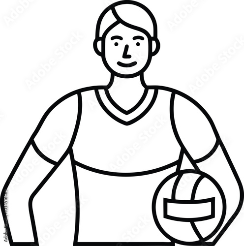 Adobe Women Volleyball match Silhouette isolated on white background - vector illustrationIllustrator Artwork