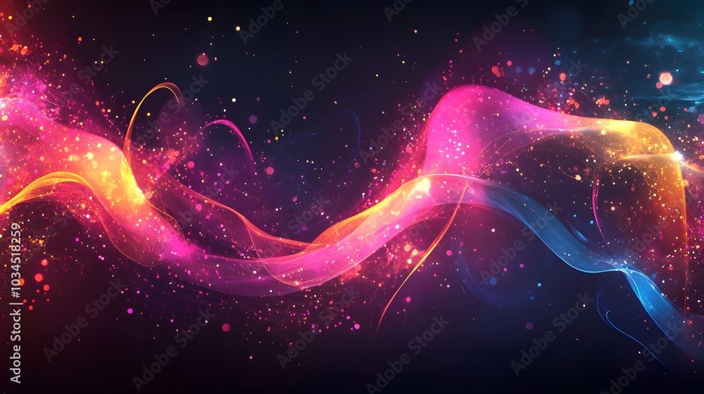 Obraz premium Abstract science background. 