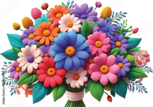 HD quality colorful  flower vector images