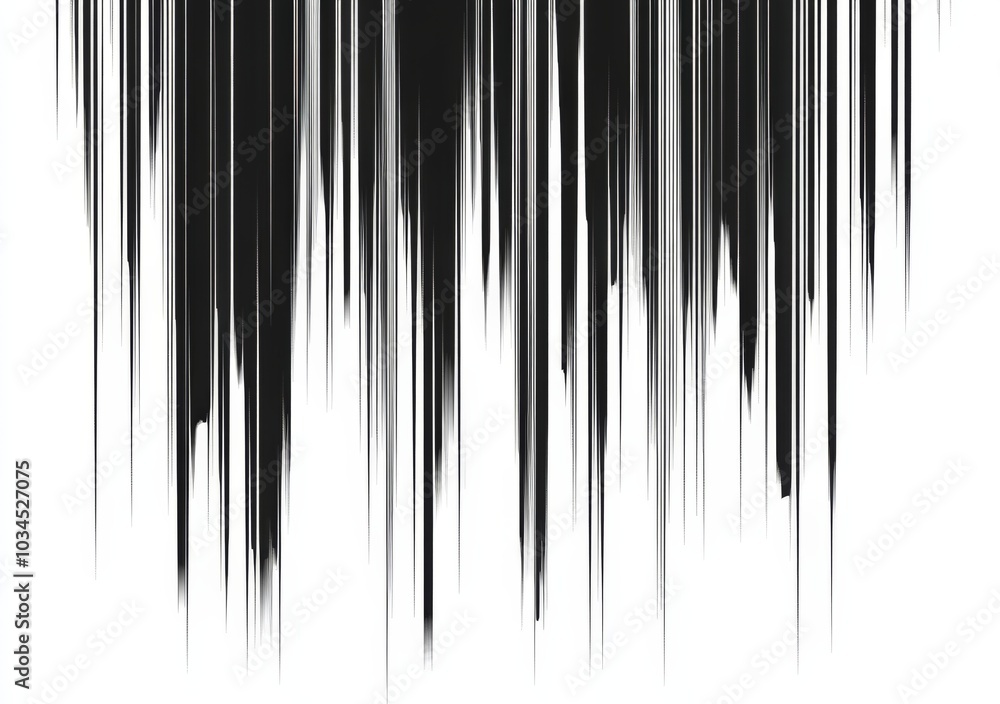 Black and white vertical lines in comic book style Black and white vertical lines in comic book style