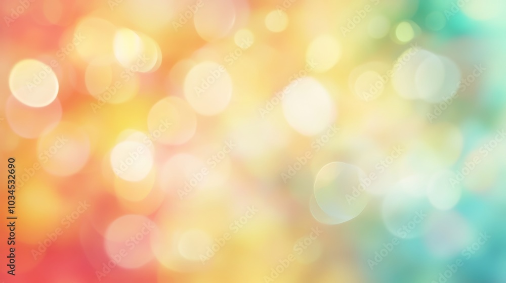 Bokeh background with vivid colors Bokeh background with vivid colors