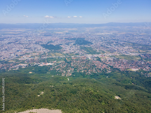 Vitosha Mountain near Kamen Del Peak, Bulgaria