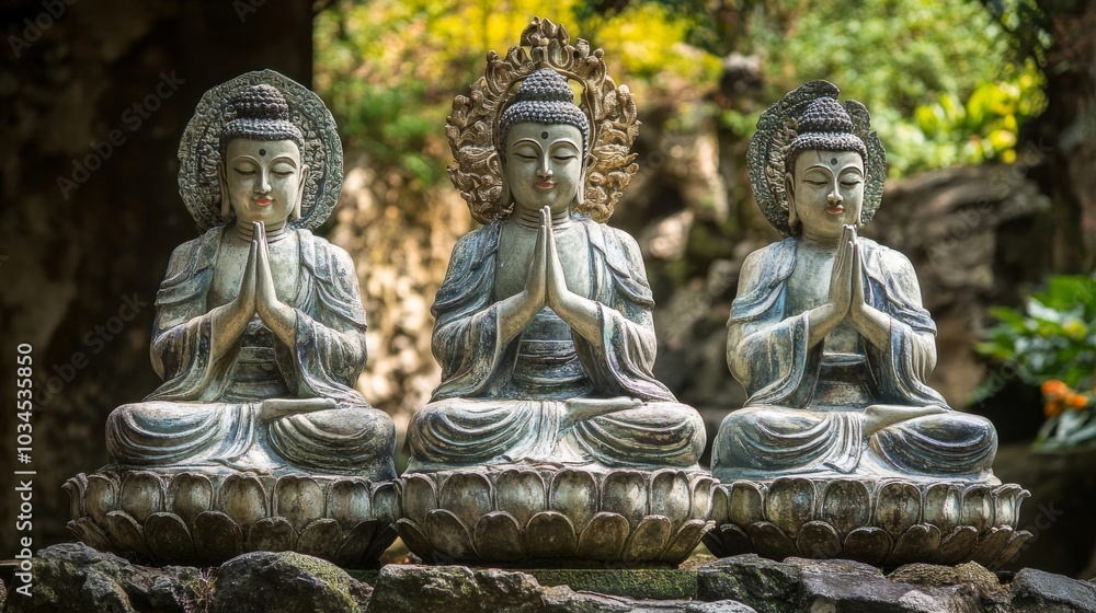Buddha figurine Buddha figurine