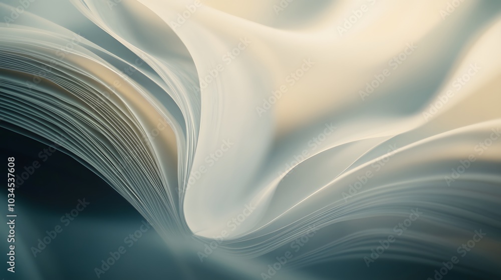Fototapeta premium abstract image of an open book closeup. 