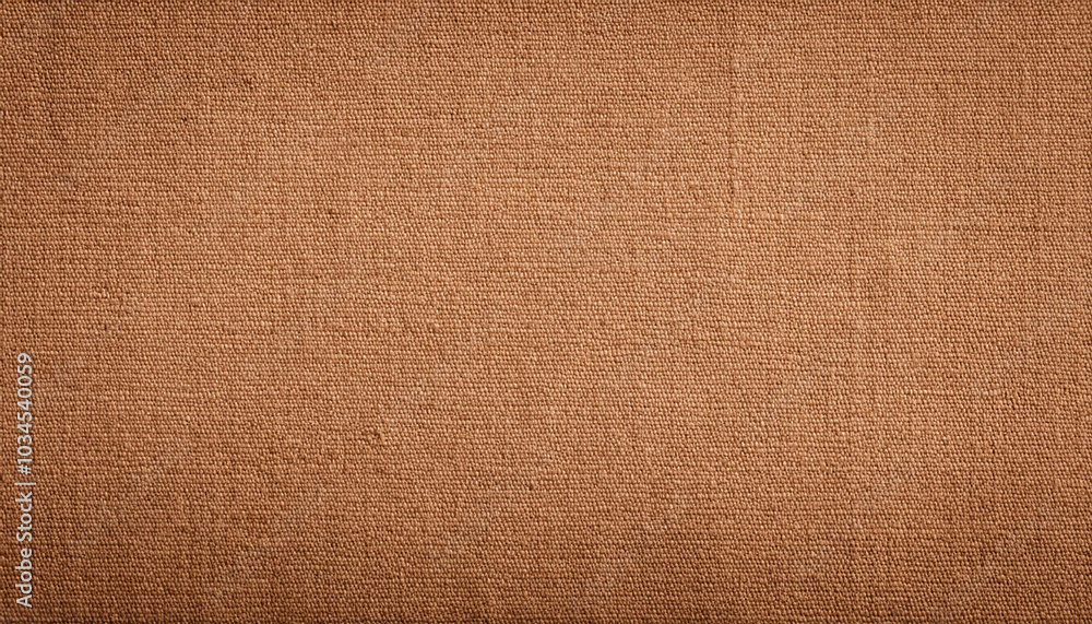 Fototapeta premium Brown canvas texture background. with a space for your text