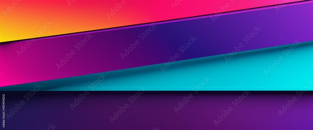 Abstract geometric shapes with vibrant gradients Abstract geometric shapes with vibrant gradients