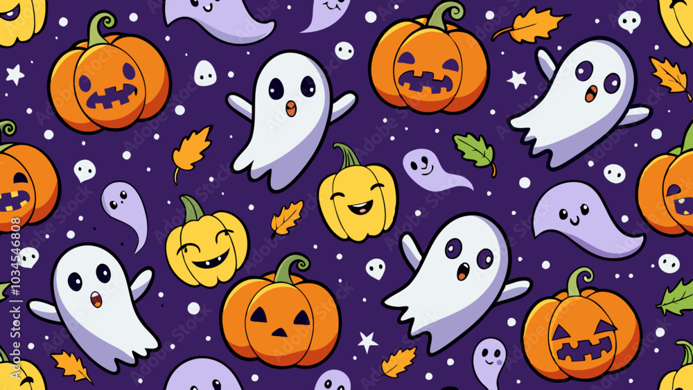 halloween seamless background halloween seamless background