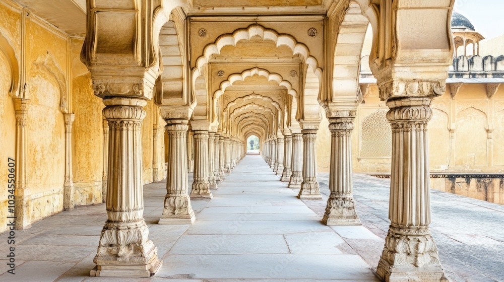 Majestic Archways of Historic Architecture Majestic Archways of Historic Architecture