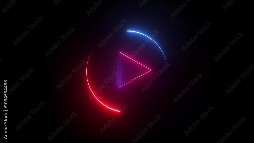glowing neon light glowing neon light