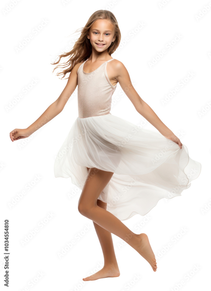 Naklejka premium PNG Dancing ballet dress adult.