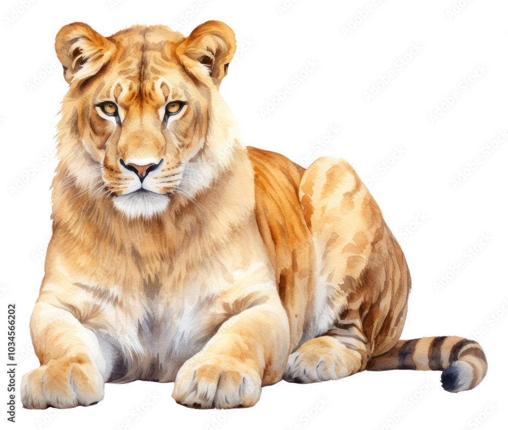 Obraz premium PNG Ligers wildlife mammal animal.