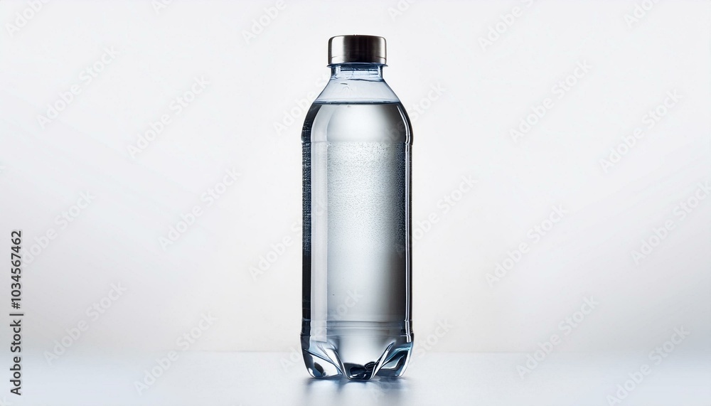 Reusable water bottle mockup isolate on white background Reusable water bottle mockup isolate on white background