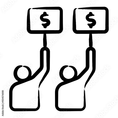 Vendor Bidding Icon