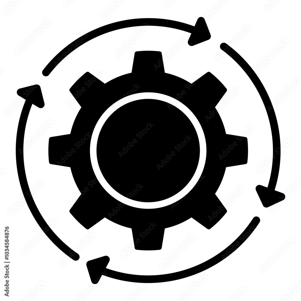 Continuous Glyph Icon Continuous Glyph Icon