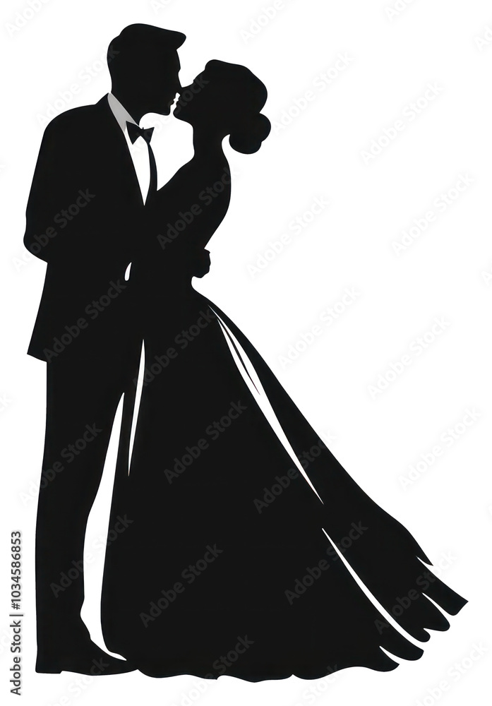 PNG Couple wedding silhouette bridegroom clothing overcoat. PNG Couple wedding silhouette bridegroom clothing overcoat.