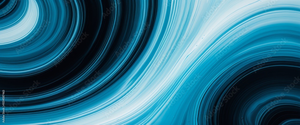 Abstract flowing ink patterns in water Abstract flowing ink patterns in water