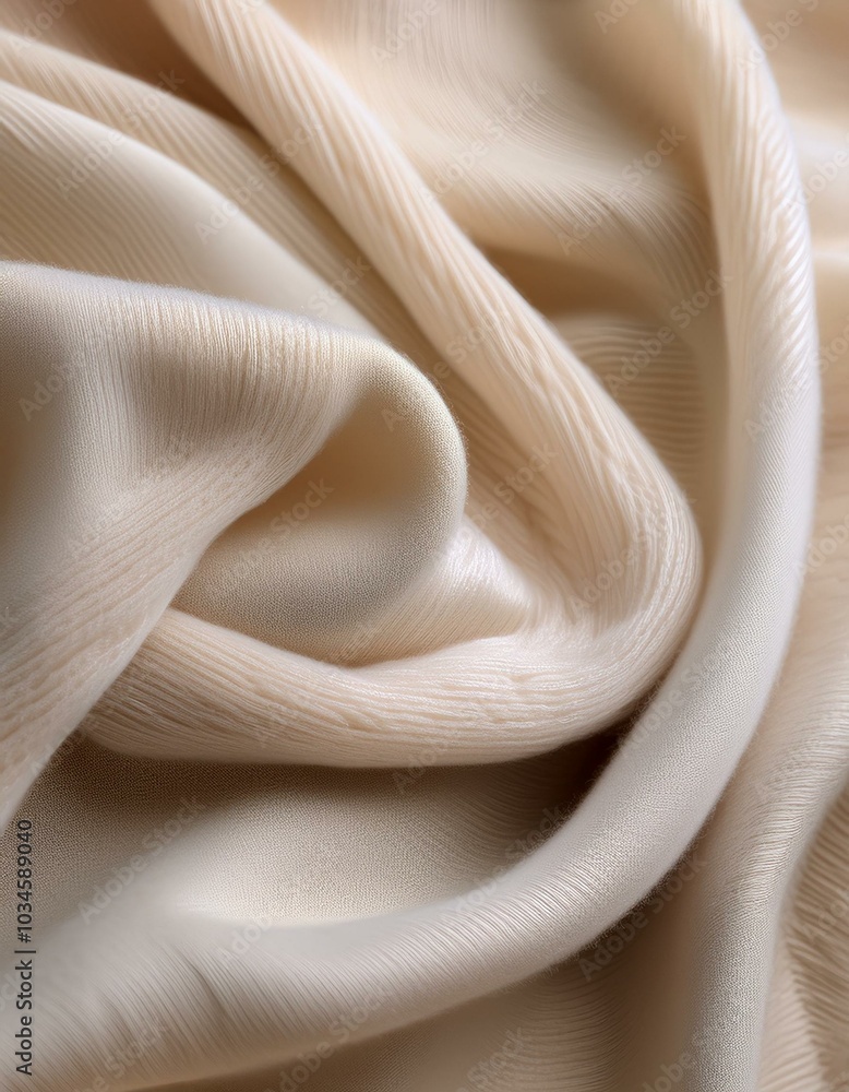 Creamy, soft fabric Creamy, soft fabric