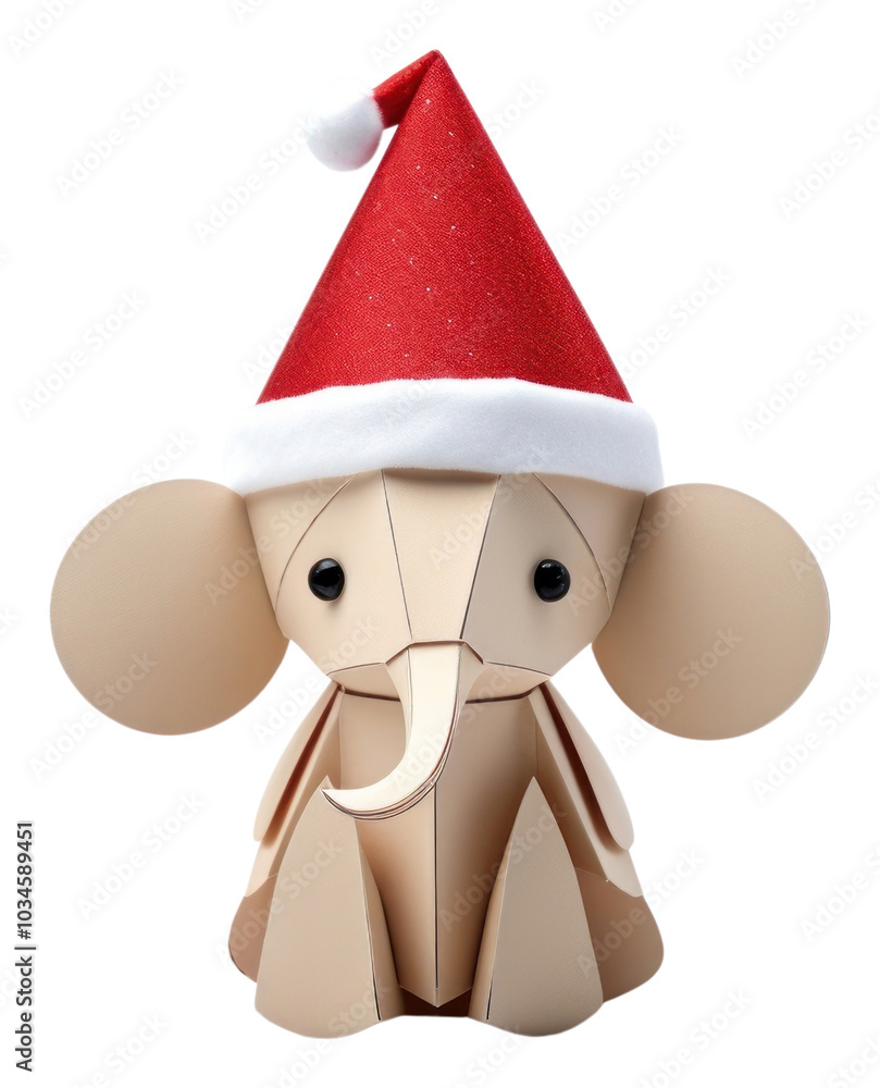 Fototapeta premium PNG Christmas hat nature cute representation.