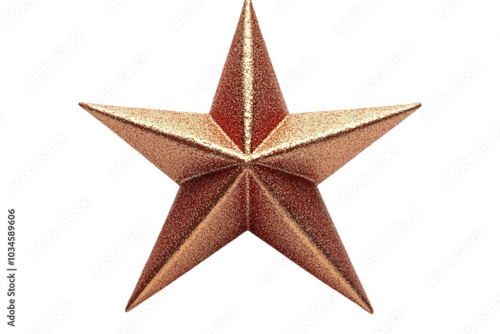 3D Origami Star on Dark Background 3D Origami Star on Dark Background