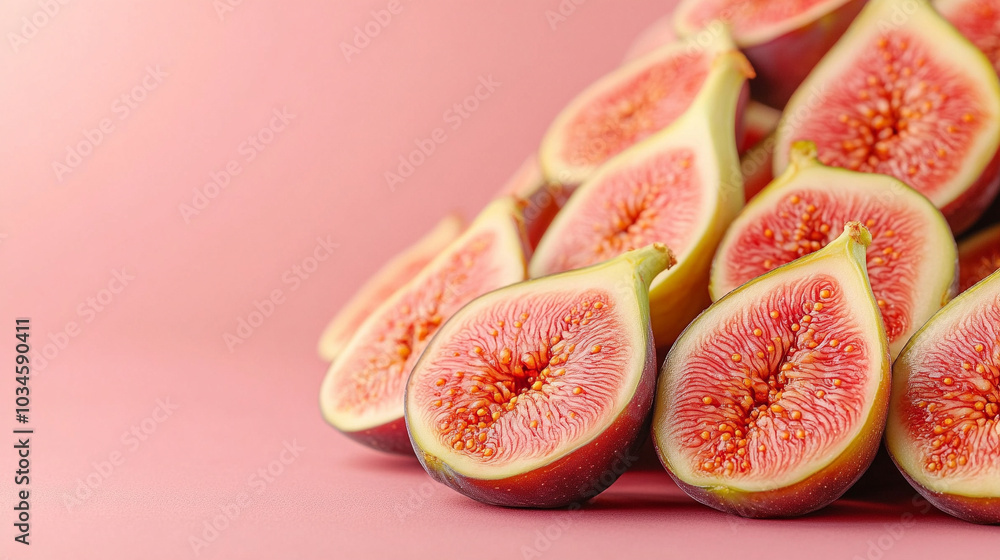 Fresh, ripe figs arranged on a wooden surface with an empty space for text, highlighting their natural beauty. A symbol of abundance, fertility, and Mediterranean culture, ideal for food-related conte Fresh, ripe figs arranged on a wooden surface with an empty space for text, highlighting their natural beauty. A symbol of abundance, fertility, and Mediterranean culture, ideal for food-related conte