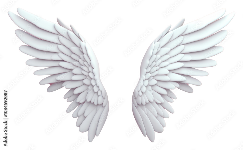 Fototapeta premium PNG Wing angel archangel.