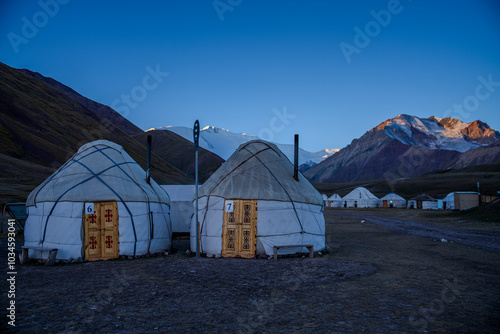 Yurt Camp in the mountains