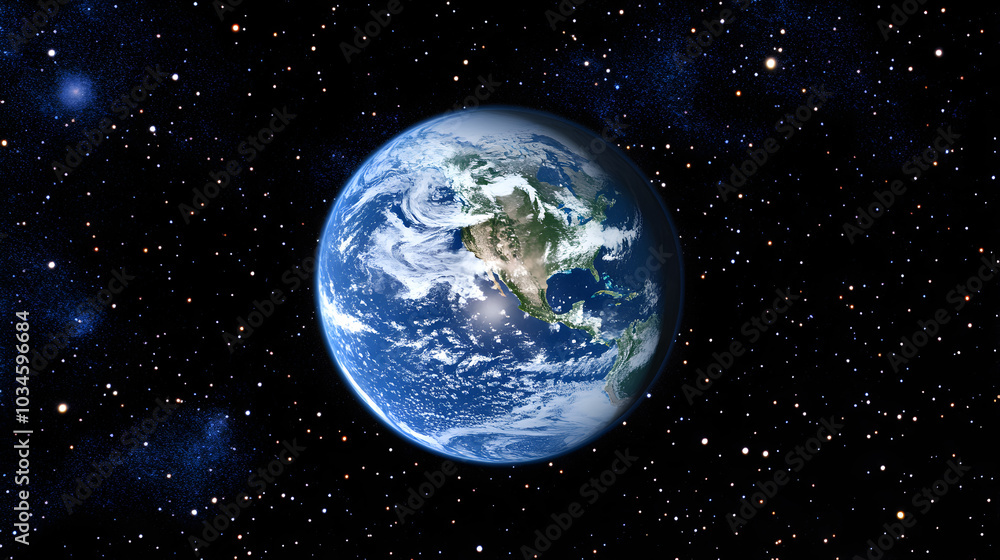 Obraz premium earth in space