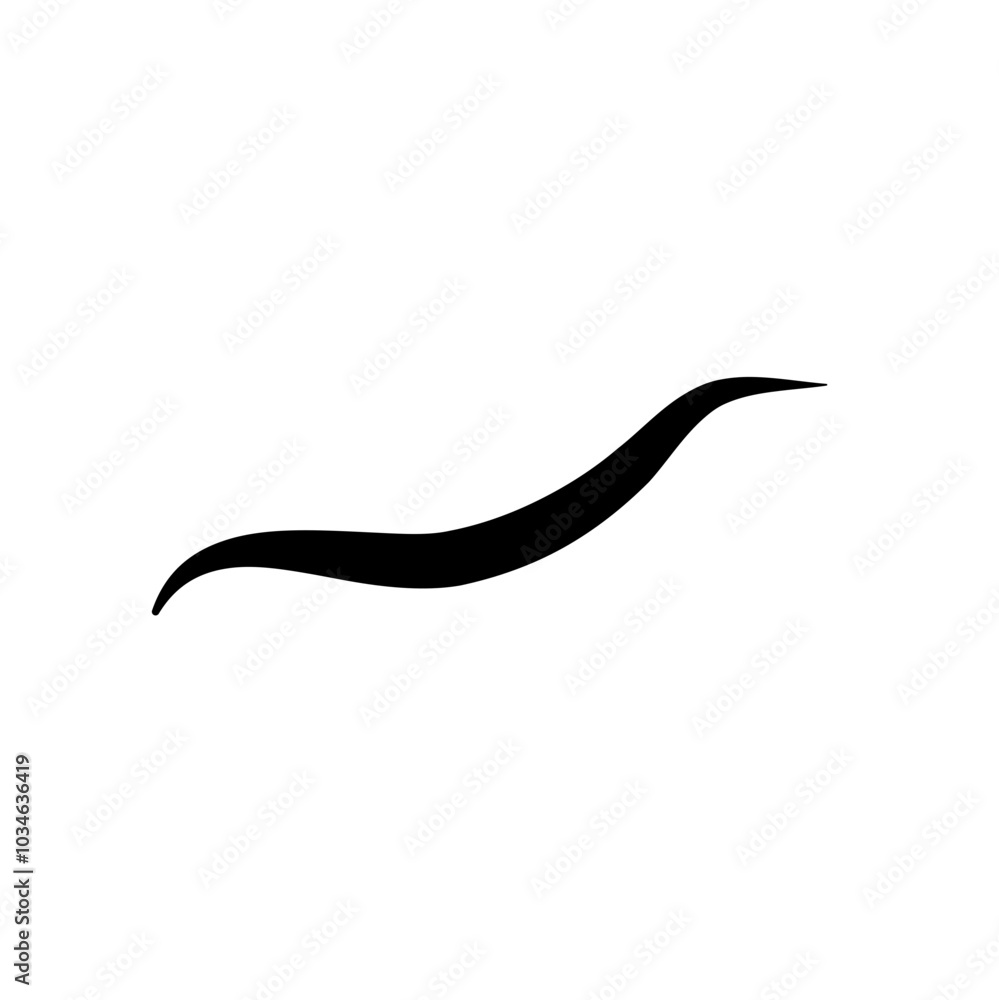 Abstract swish swosh line Abstract swish swosh line