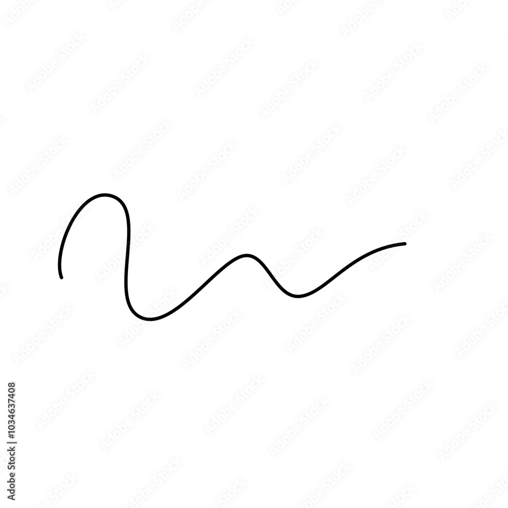 Pen line scribble Pen line scribble
