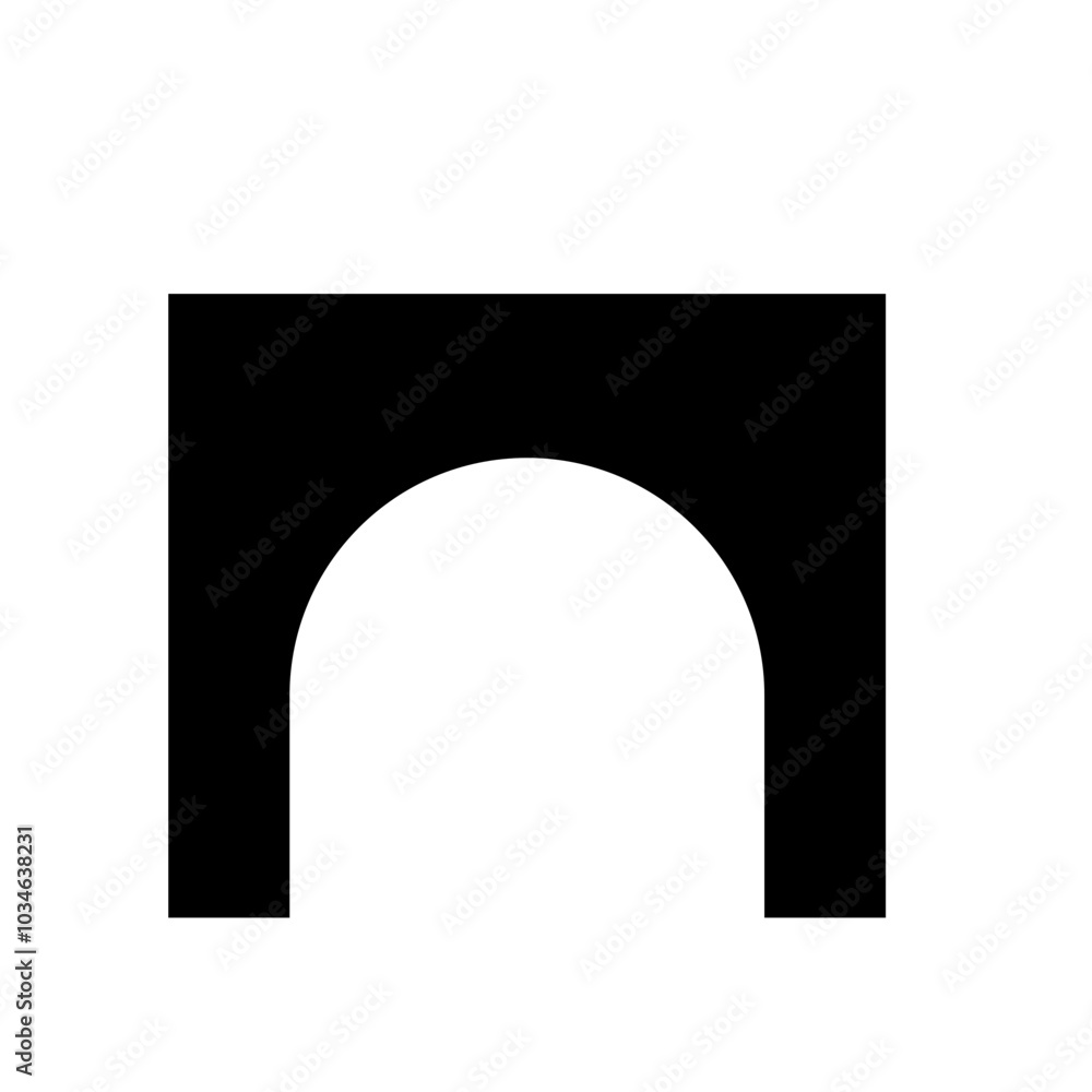 Arc shape vector Arc shape vector