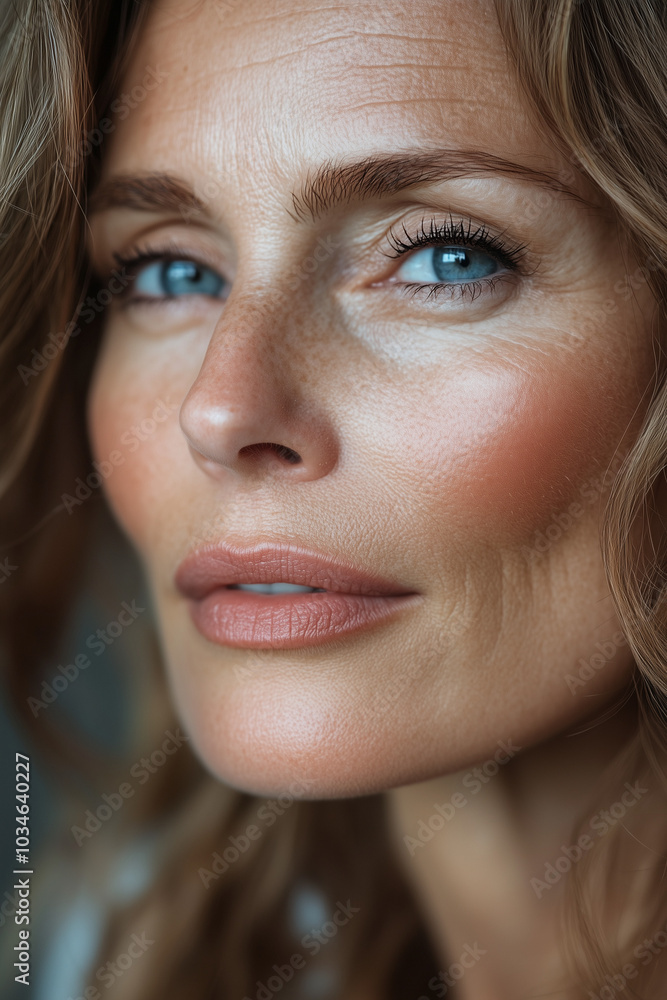 portrait style photo of a beautiful mid age woman with beautiful skin portrait style photo of a beautiful mid age woman with beautiful skin