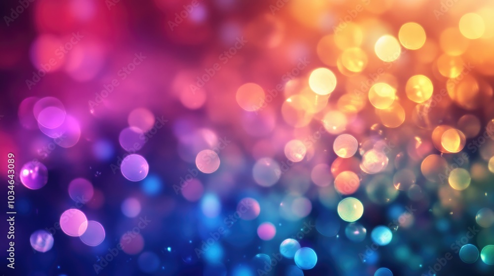 Vibrant and shimmering bokeh backdrop Vibrant and shimmering bokeh backdrop
