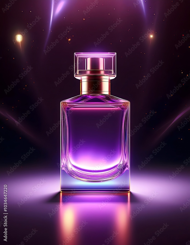 Product picture of perfume bottle advertising poster Simple, elegant design, looks expensive. Product picture of perfume bottle advertising poster Simple, elegant design, looks expensive.
