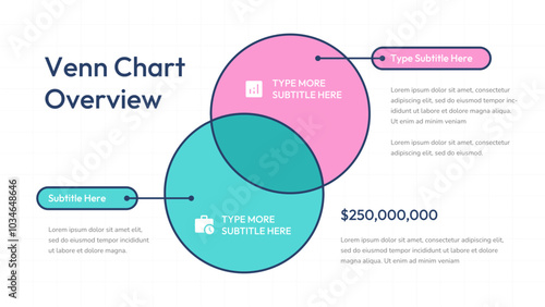 Simple Venn Diagram Template for Business and Other Purposes
