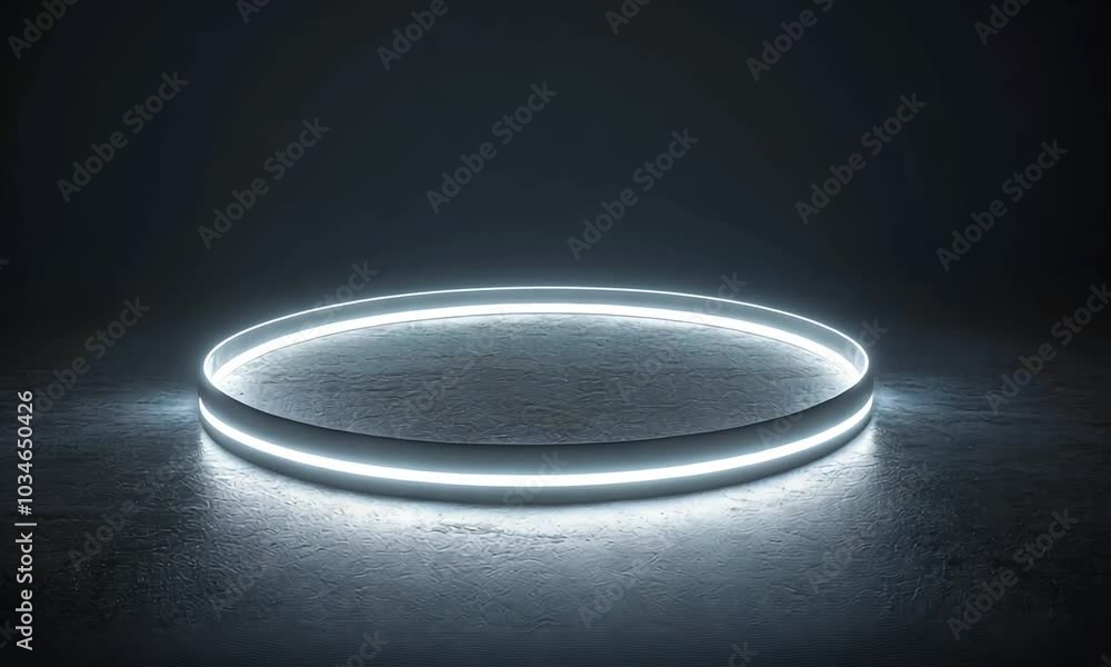 Glowing Circle Platform Glowing Circle Platform