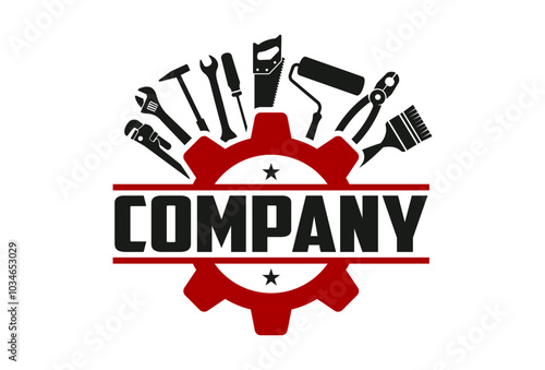 home service logo designs template illustration