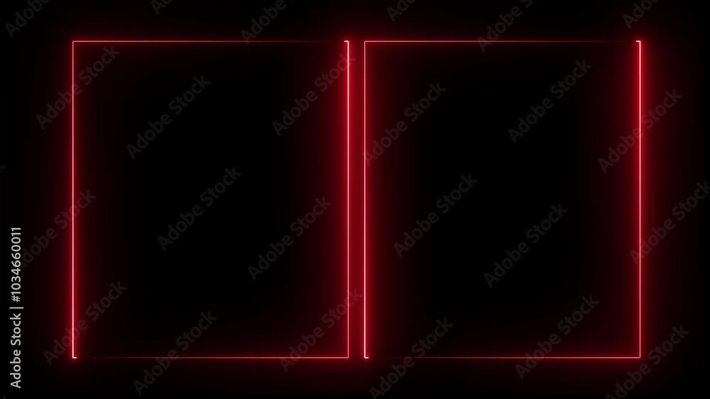 Neon tow frame on background. Neon tow frame on background.