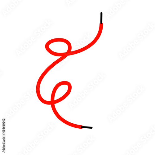 Shoelaces vector