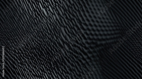 Wallpaper Mural Panoramic illustration of a black and gray carbon fiber texture Torontodigital.ca